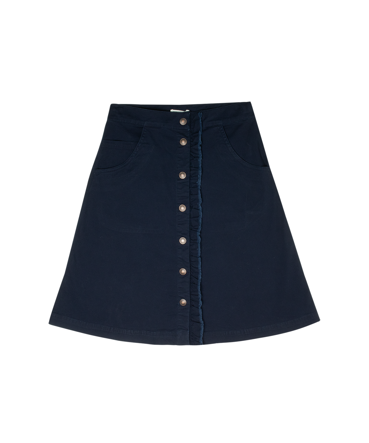 Nina Ruffled Skirt - Navy