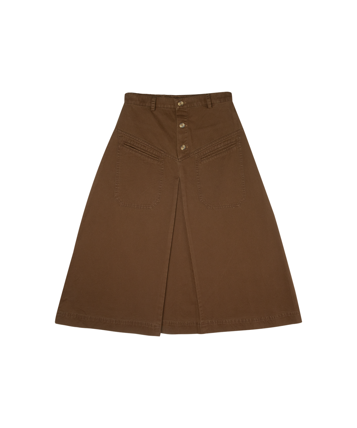 Gia Maxi Skirt - Brown