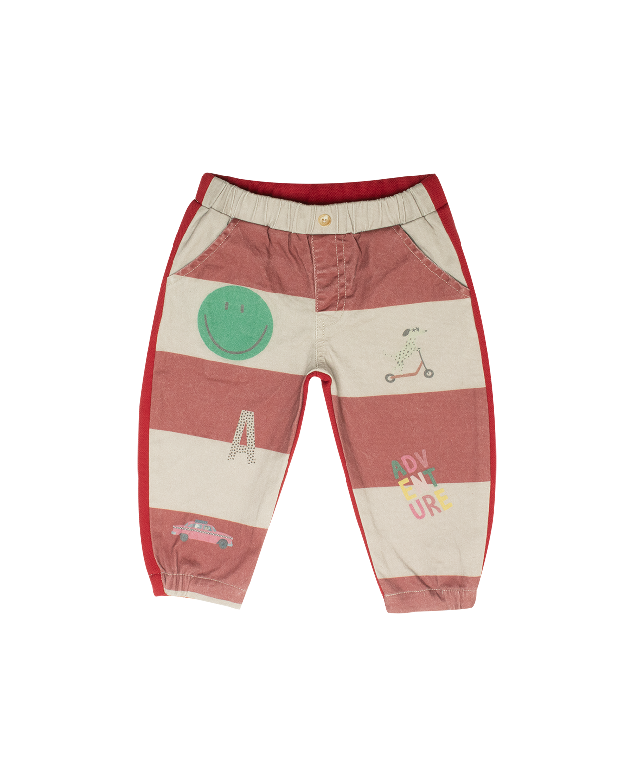 Rowan Barrel Pants - Red