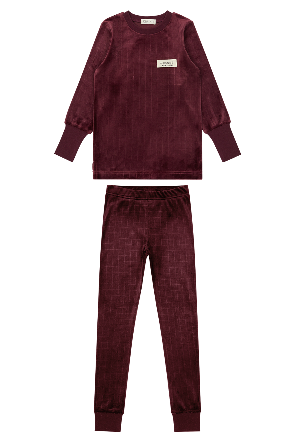 Grid Lounge Set - Berry