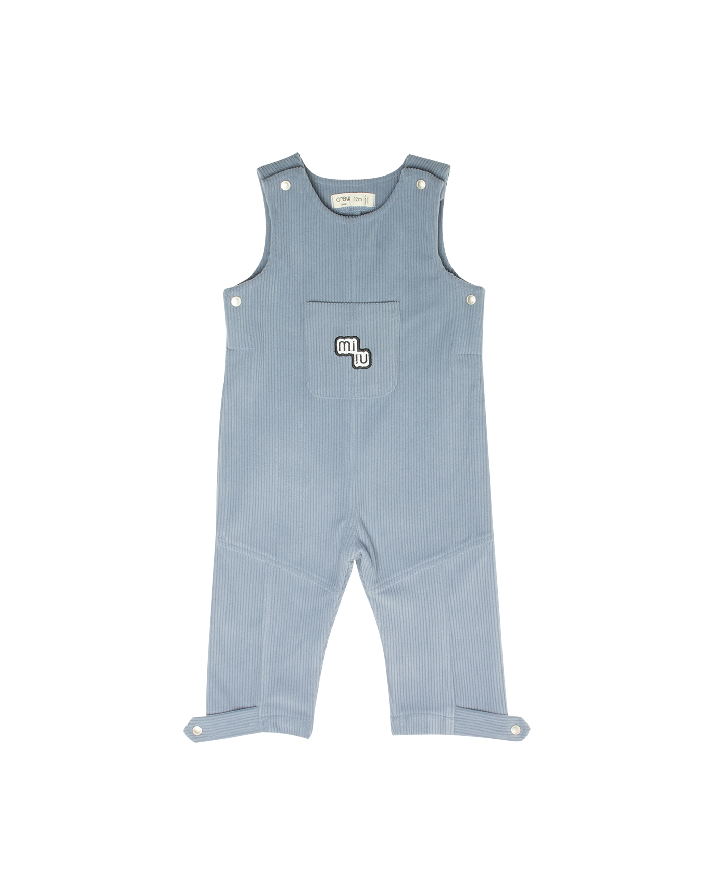 Rowan Cord Overalls - Blue