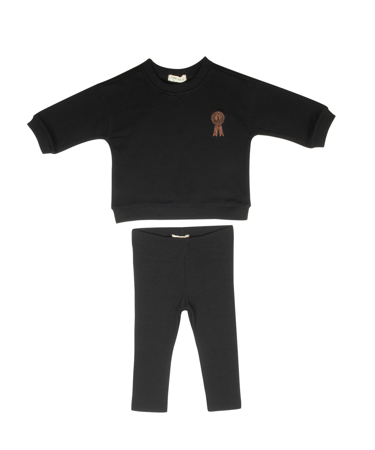 Polo Club Legging Set - Black