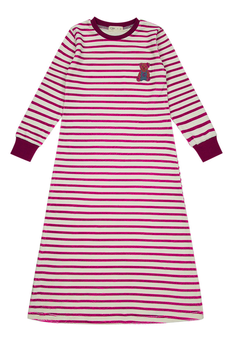 Teddy Lounge Nightgown - Pink