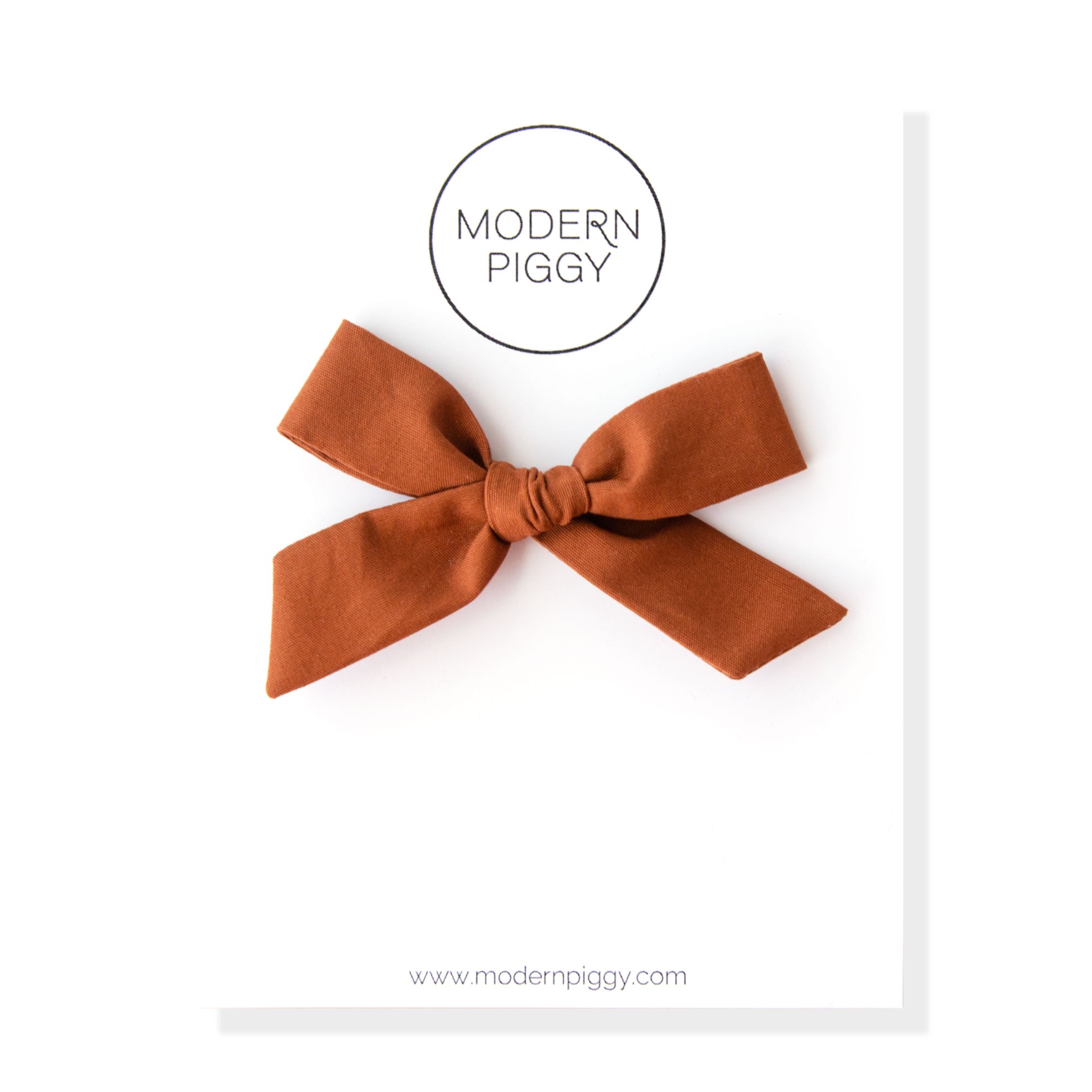 Raw Sienna | Hand-tied Bow