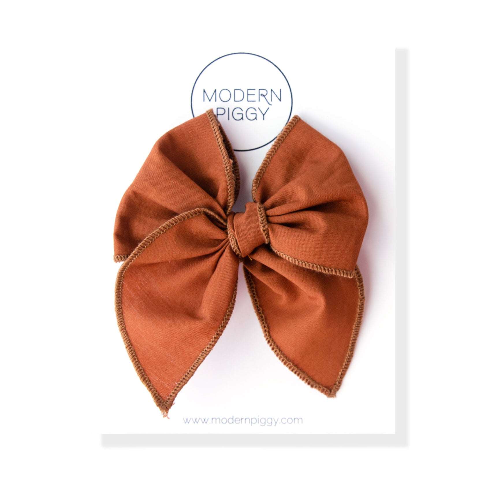 Raw Sienna | Petite Party Bow