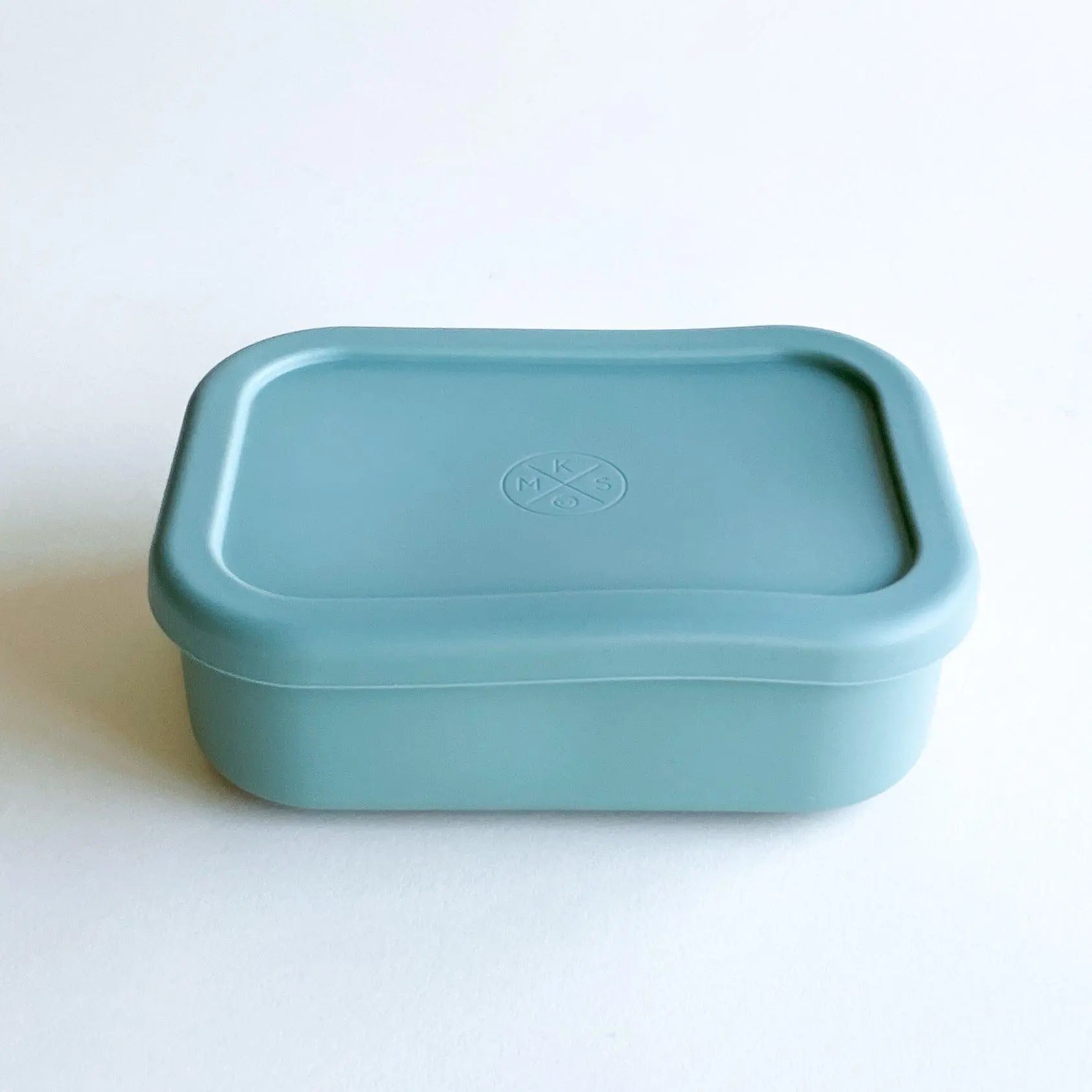Silicone Bento Lunch & Snack Box for kids & adults Sage