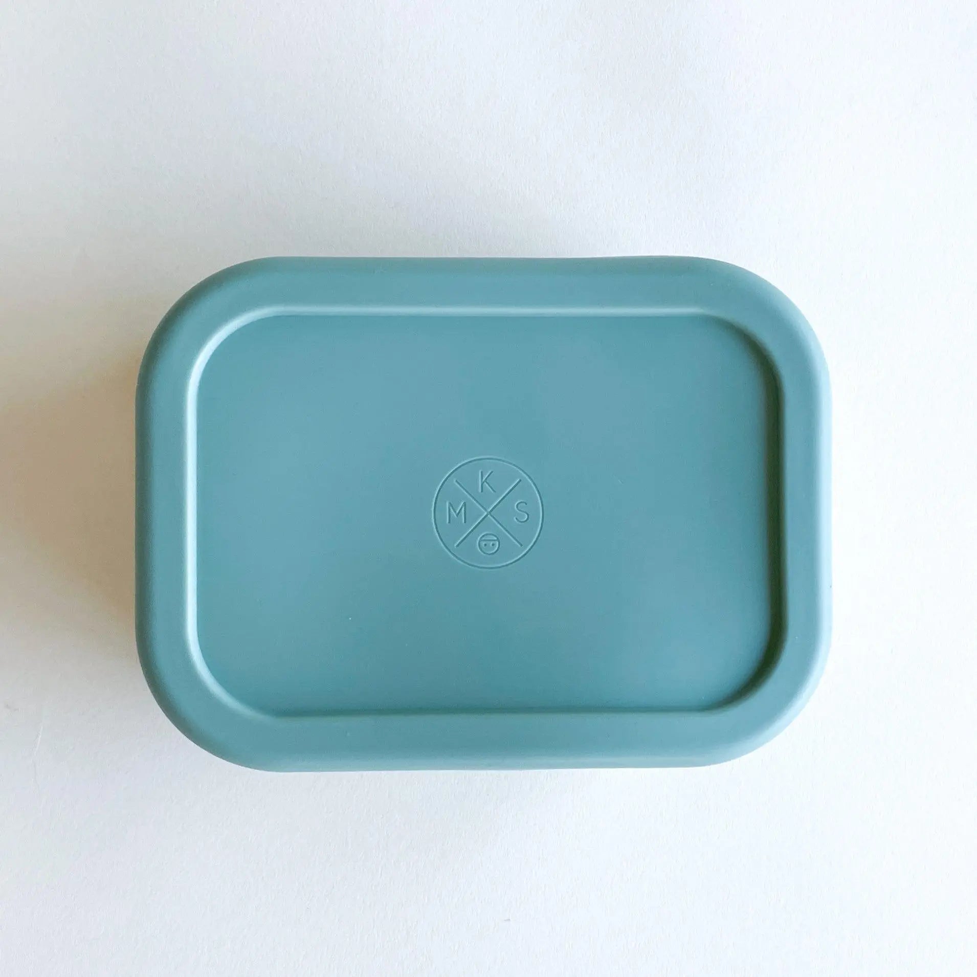 Silicone Bento Lunch & Snack Box for kids & adults Sage