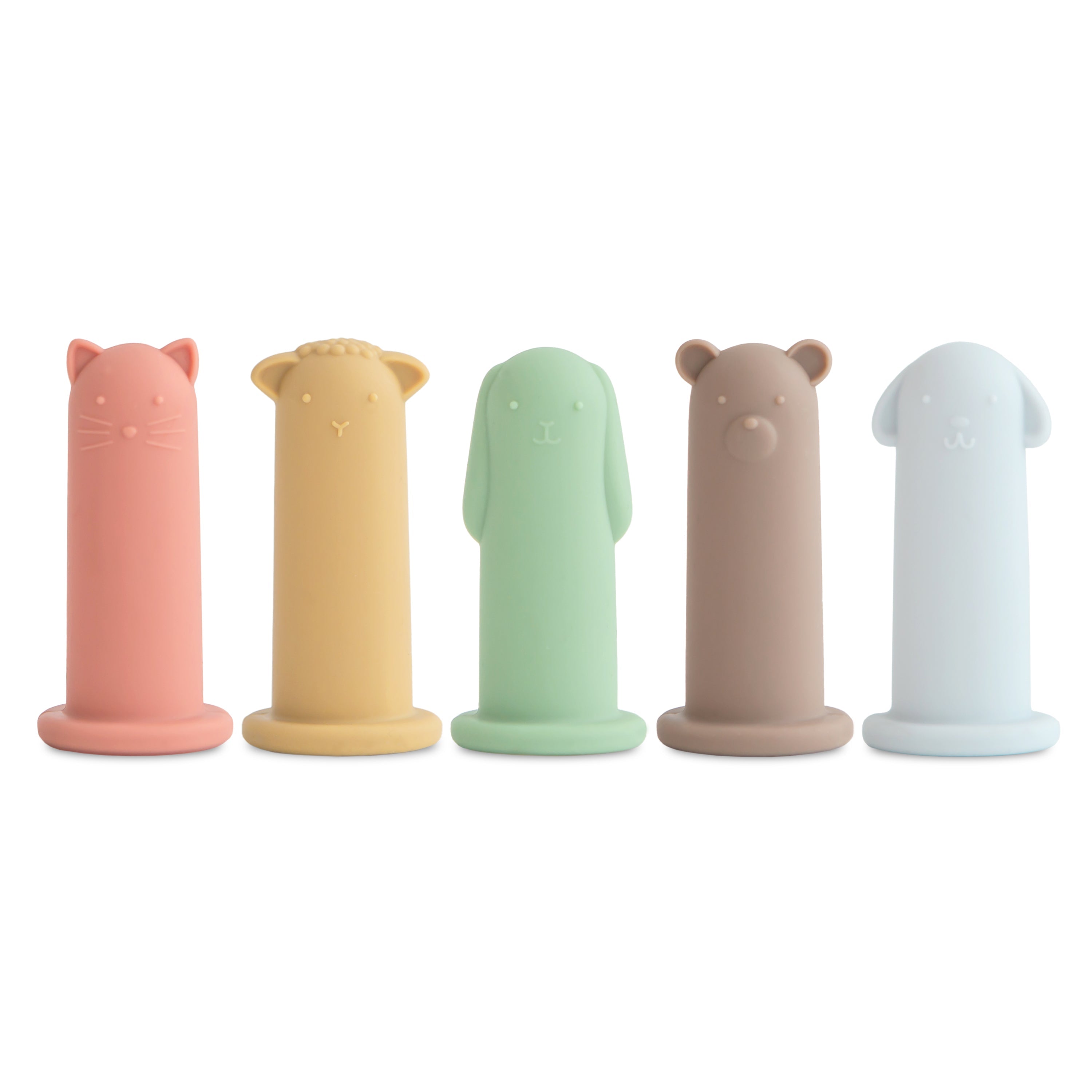 Silicone Animal Finger Puppets