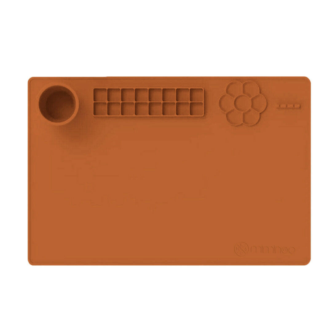 Silicone Activity Painting Mat MKS Miminoo™ Terracotta ACTIVITY PAINTING MAT MKS Miminoo   