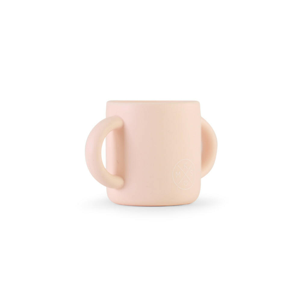 Silicone drinking cup for toddlers & kids - Soft Pink Drinking Cup MKS Miminoo   