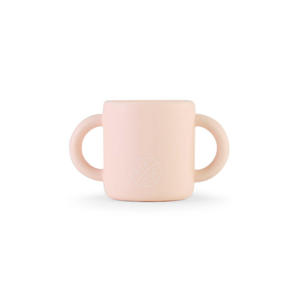 Silicone drinking cup for toddlers & kids - Soft Pink Drinking Cup MKS Miminoo   