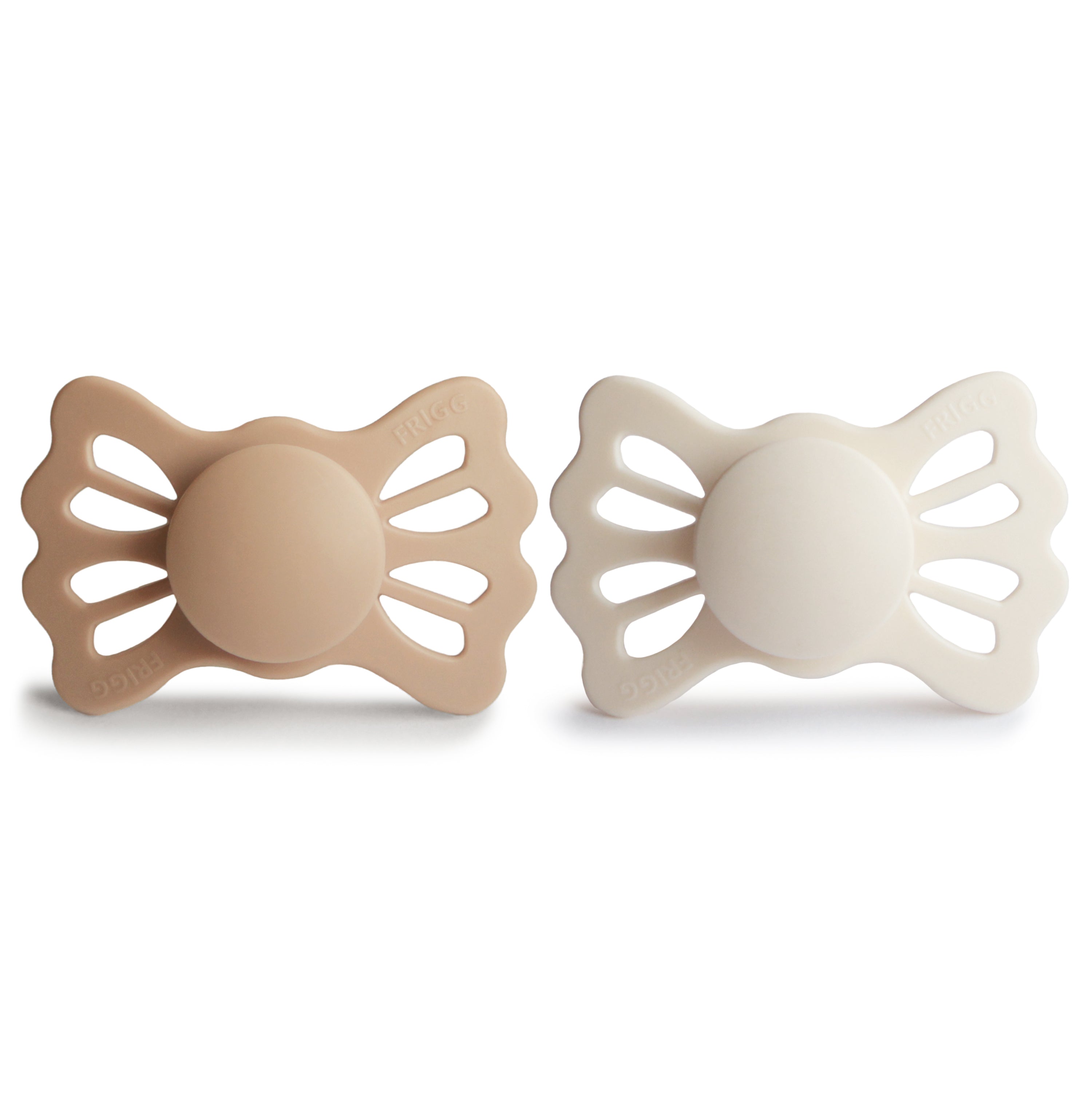 FRIGG Lucky Symmetrical Silicone Pacifier 2-Pack (6-18 Months) FRIGG PACIFIERS Mushie   