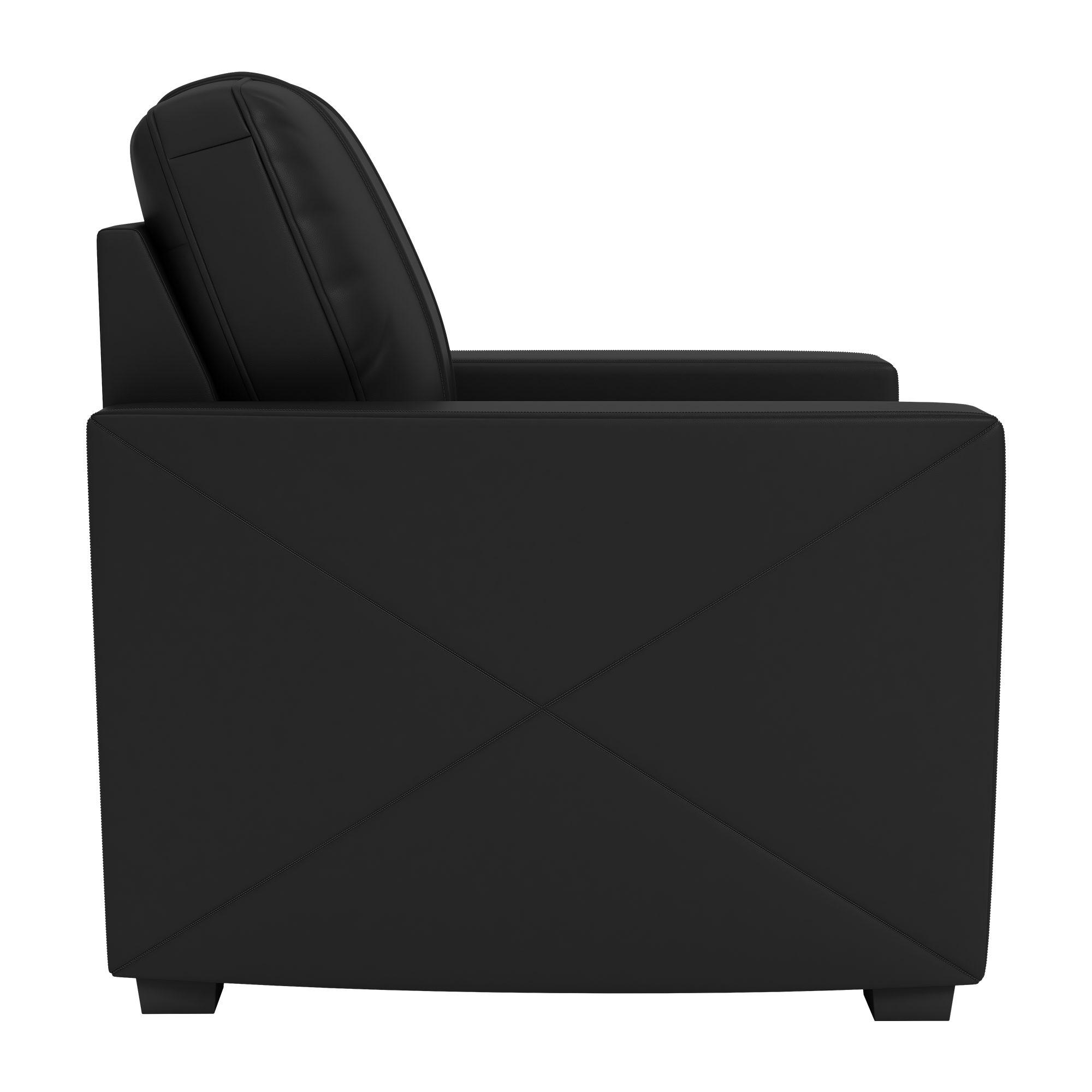 Silver Club Chair with Charlotte FC Primary Logo