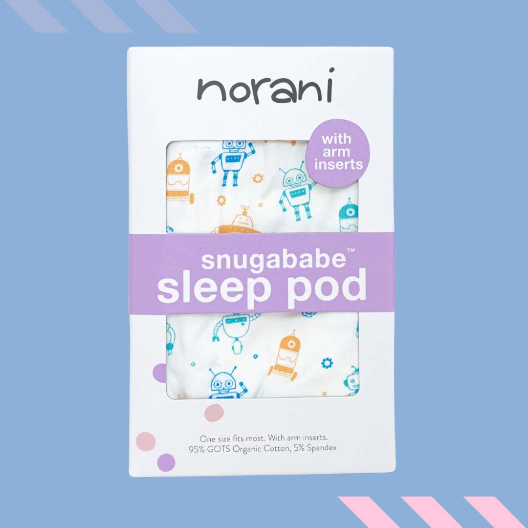Snugababe Swaddle™ Sleep Pod - Robots