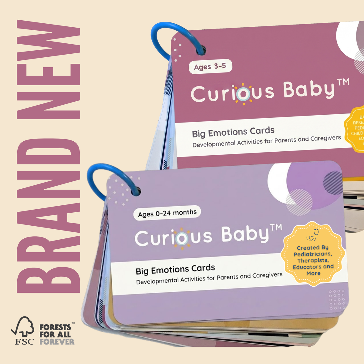 Curious Baby Big Emotions Cards