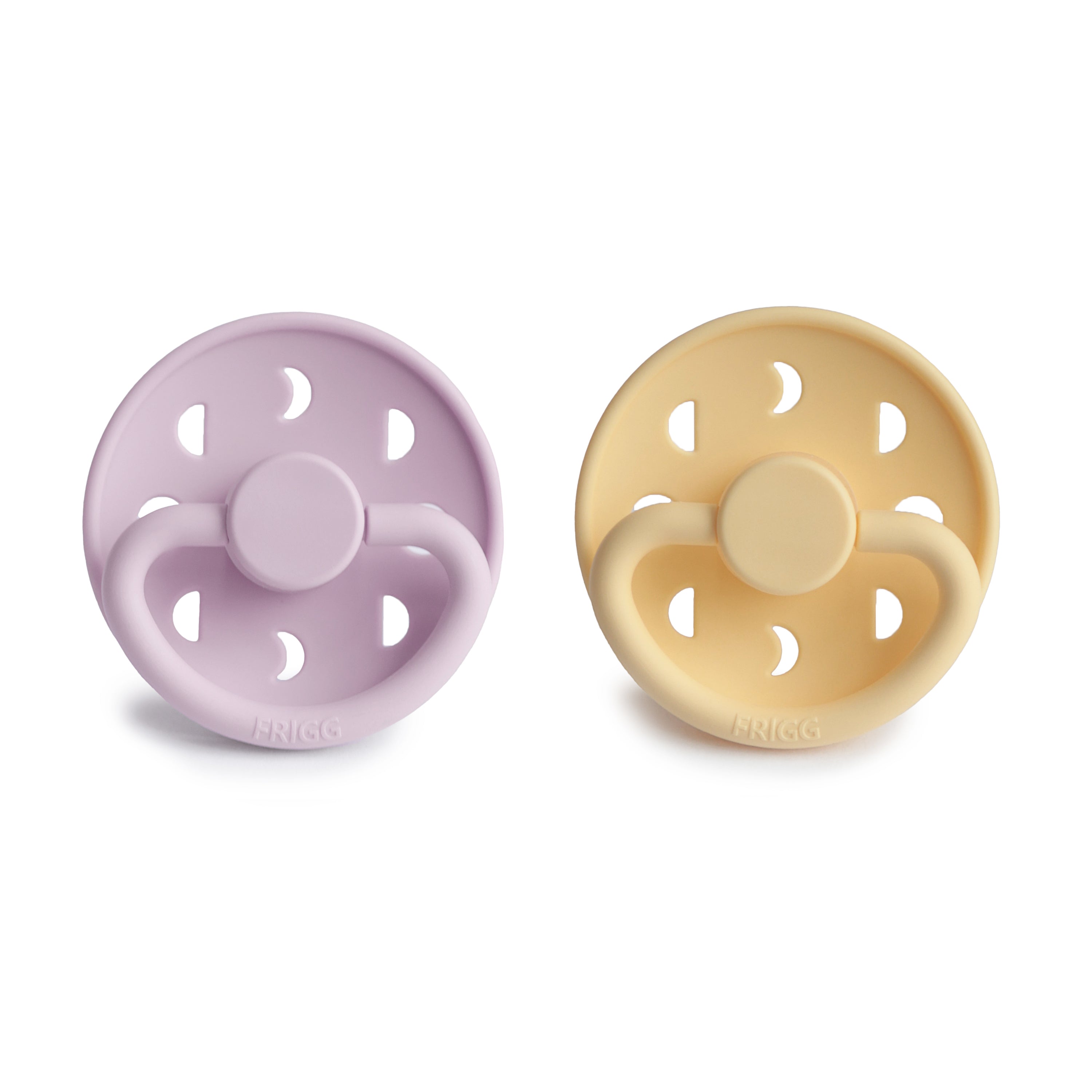 FRIGG Moon Silicone Pacifier 2-Pack FRIGG PACIFIERS Mushie   