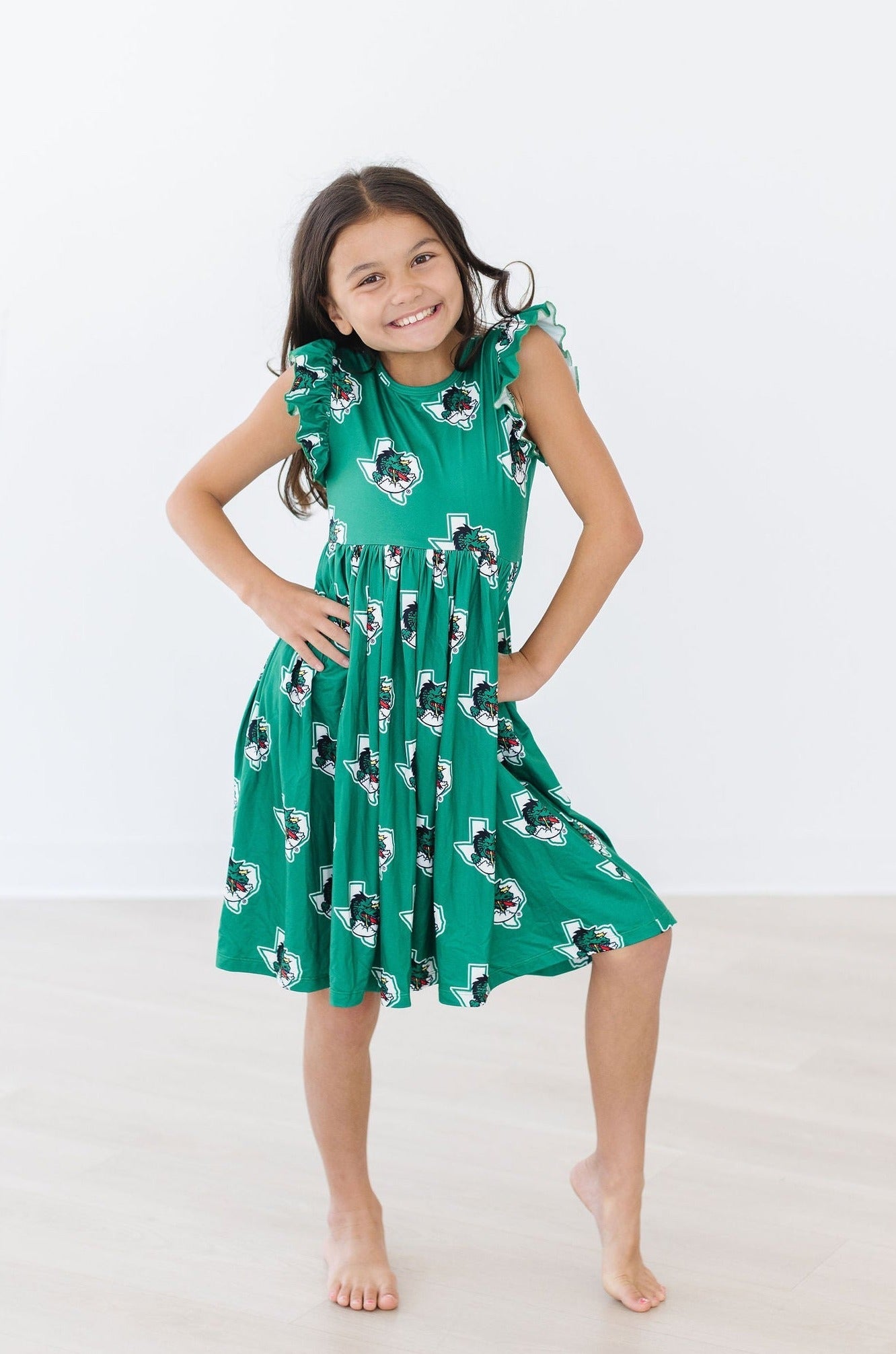 Southlake Carroll Dragons Flutter Twirl Dress