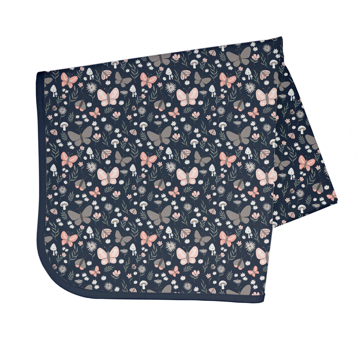 Butterfly Garden Splash Mat  - A Waterproof Catch-All for Highchair Spills and More!
