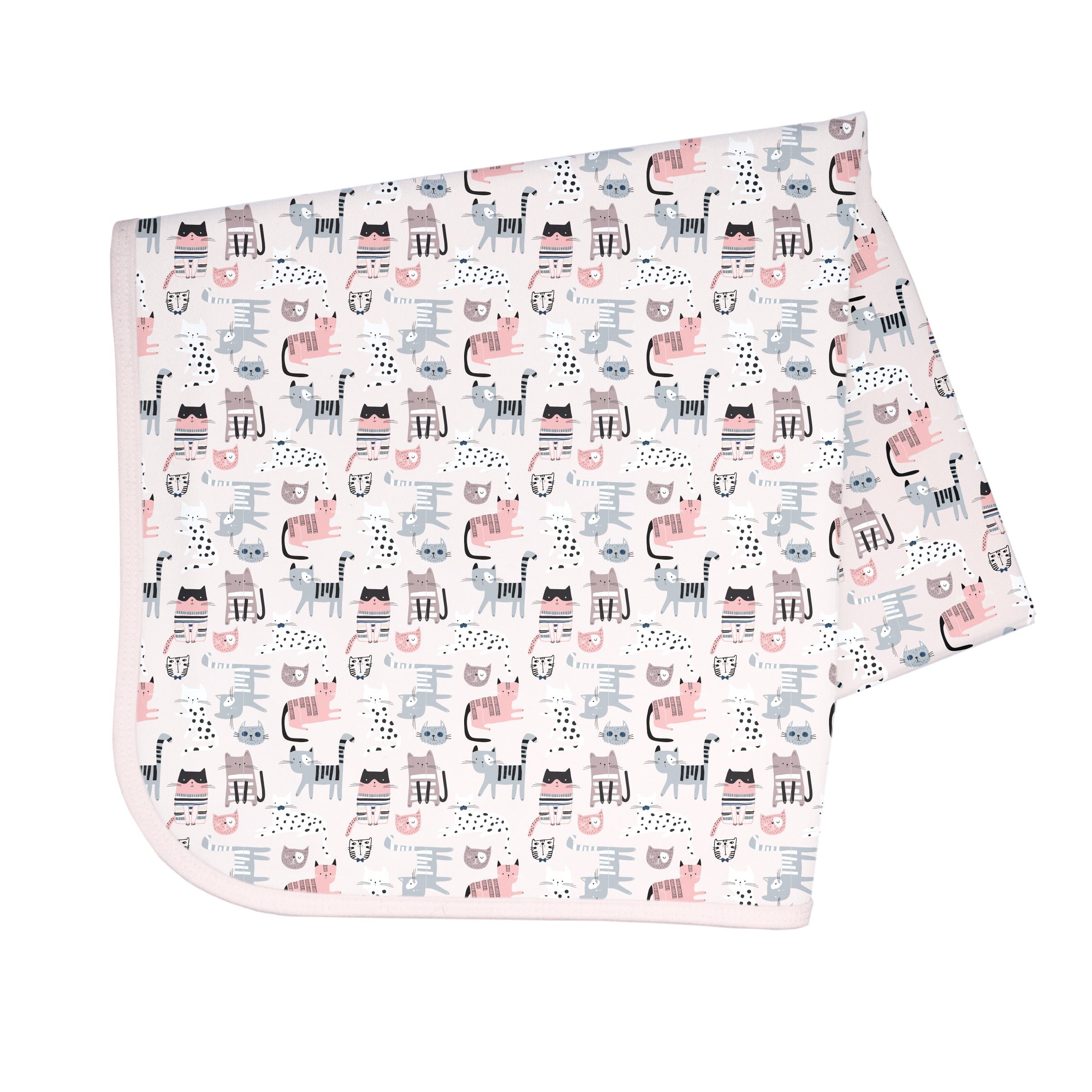 Kitty Splash Mat - A Waterproof Catch-All for Highchair Spills and More!  BapronBaby   