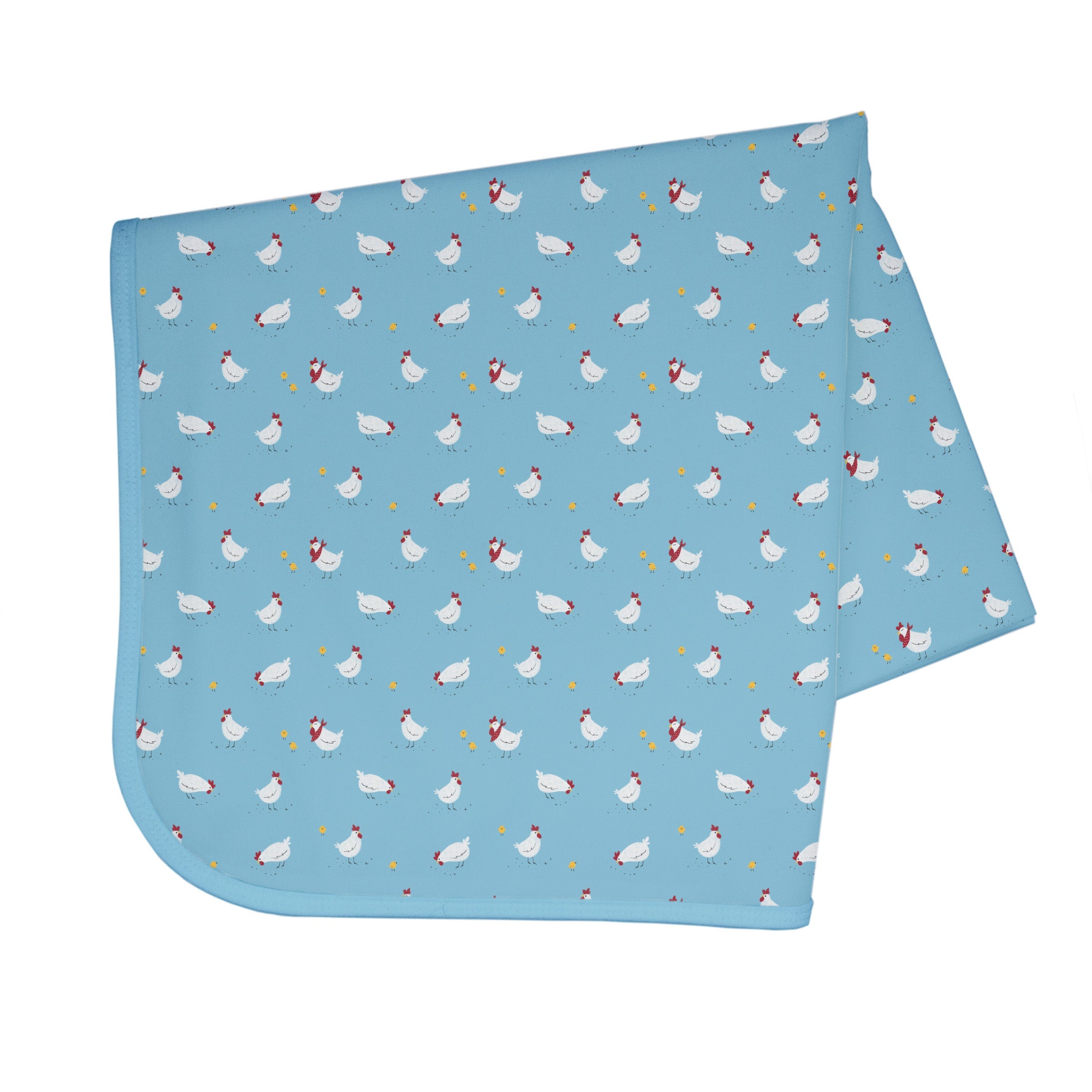 Little Chickies Splash Mat - A Waterproof Catch-All for Highchair Spills and More!  BapronBaby   