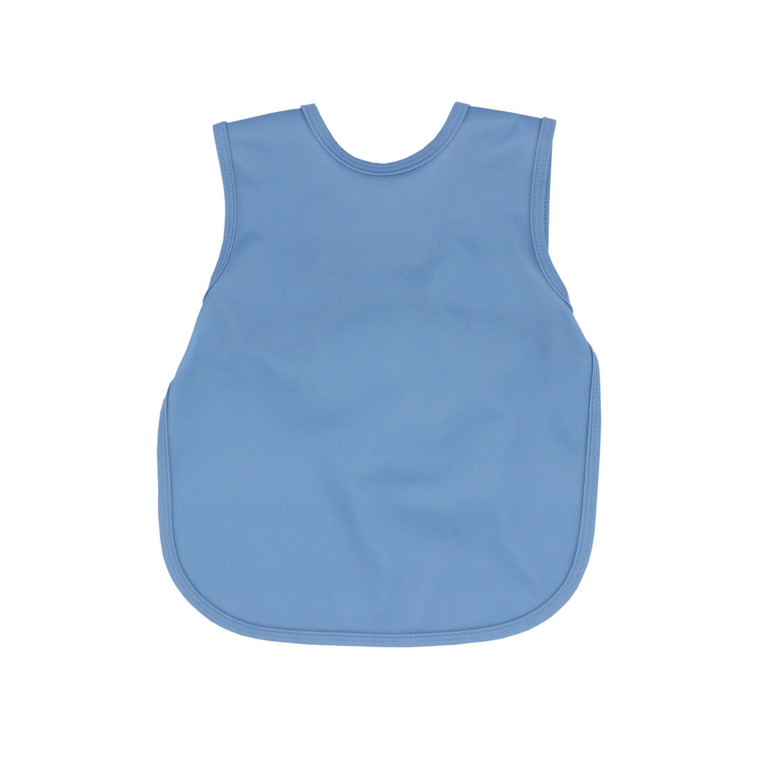 Solid Dusty Blue Minimalist Bapron  BapronBaby Toddler (6m-3T)  