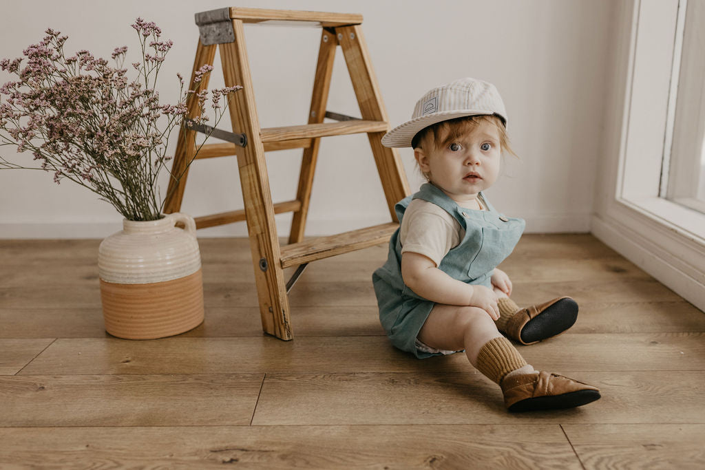 Sable & Sepia SEQUOIA Shoes Baby and Toddler Baby Shoes Starry Knight Design   