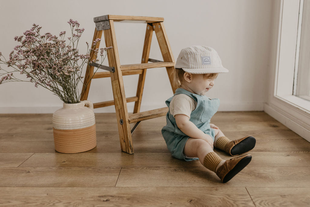 Sable & Sepia SEQUOIA Shoes Baby and Toddler Baby Shoes Starry Knight Design   