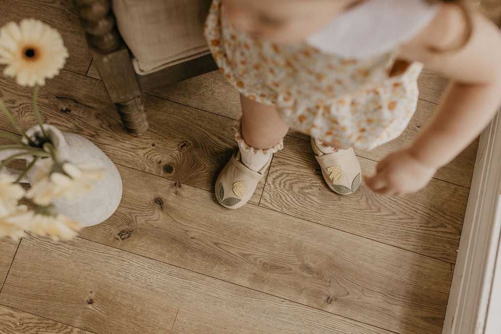 Yellowbell on Barley Leather Shoes Moccs Baby and Toddler Baby Shoes Starry Knight Design   