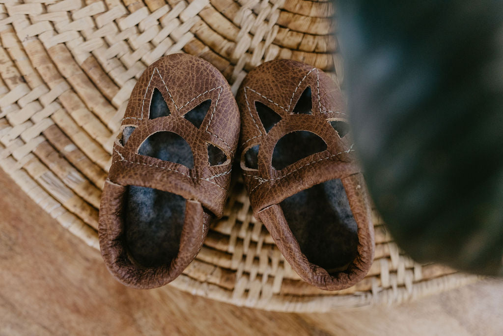 Sepia SUNRISE Shoes Baby and Toddler Baby Shoes Starry Knight Design   