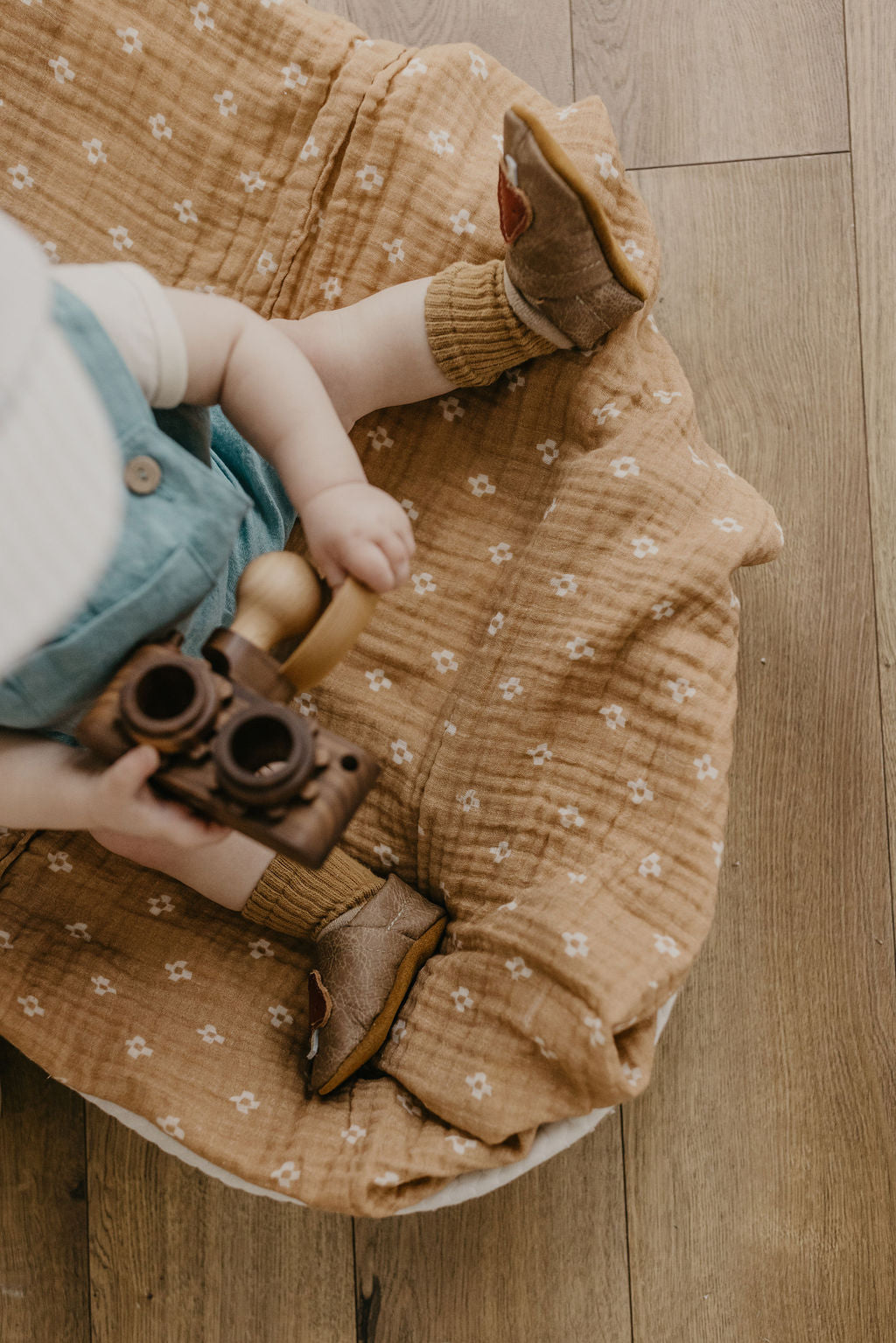 Mushrooms on Chai Leather Shoes Moccs Baby and Toddler Baby Shoes Starry Knight Design   