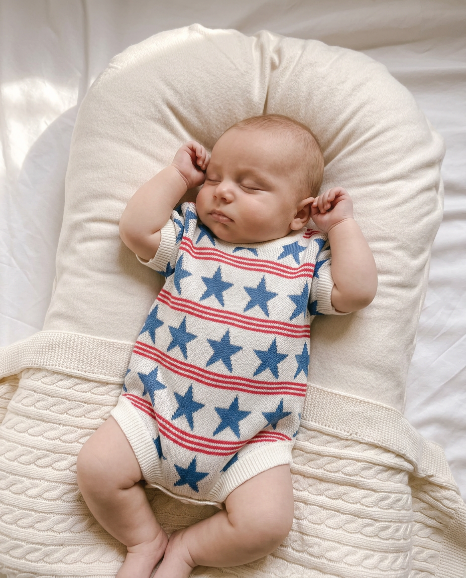 Stars and Stripes Romper
