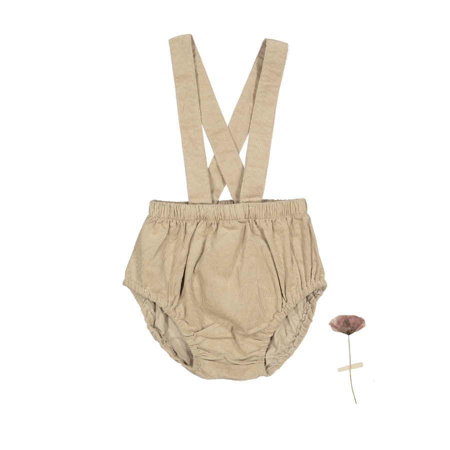 The Corduroy Romper - Beige