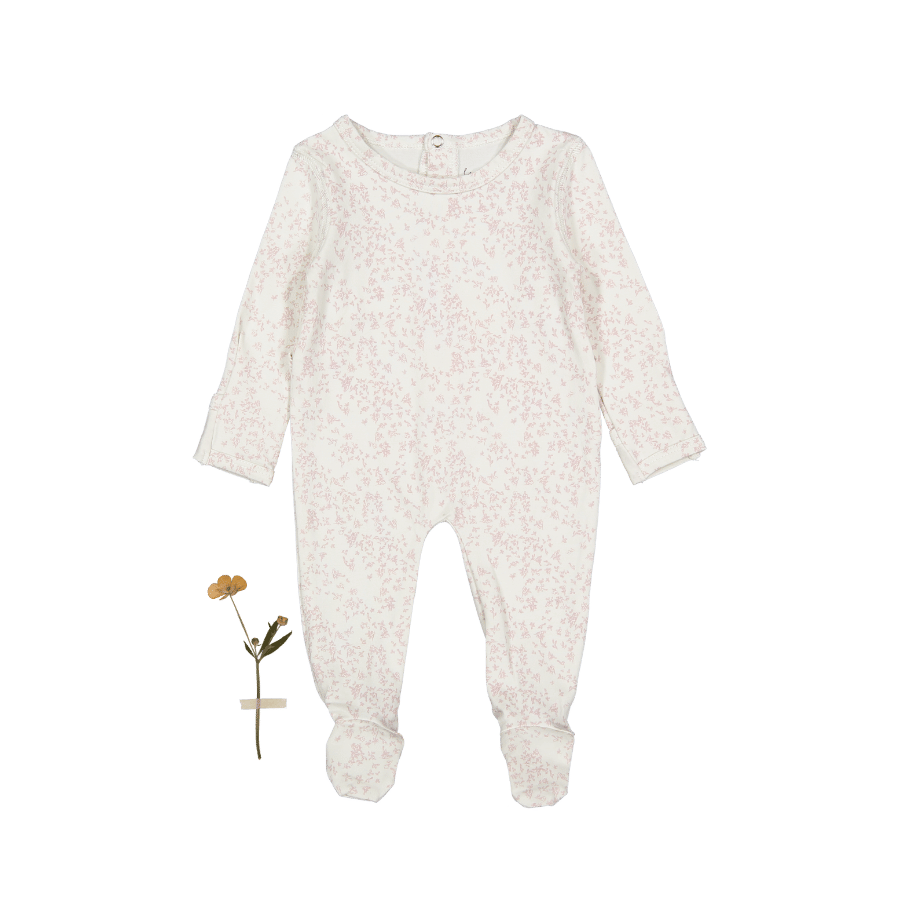 The Printed Romper - Flutter Pink