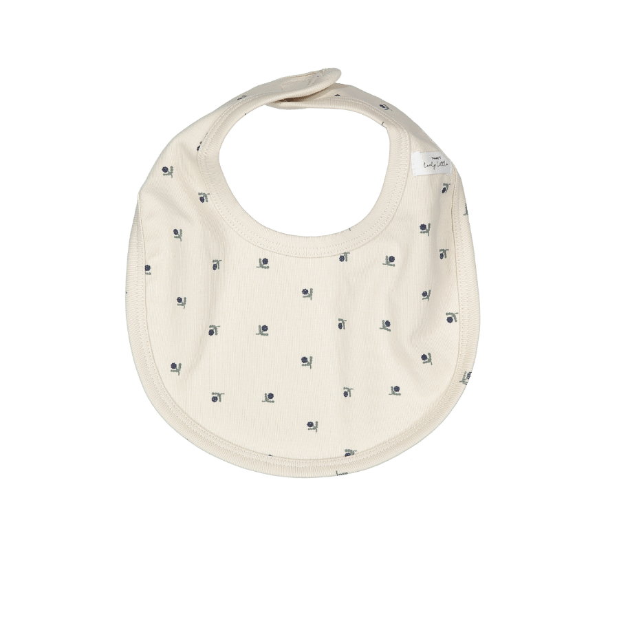 The Printed Bib - Mini Stitch Blue