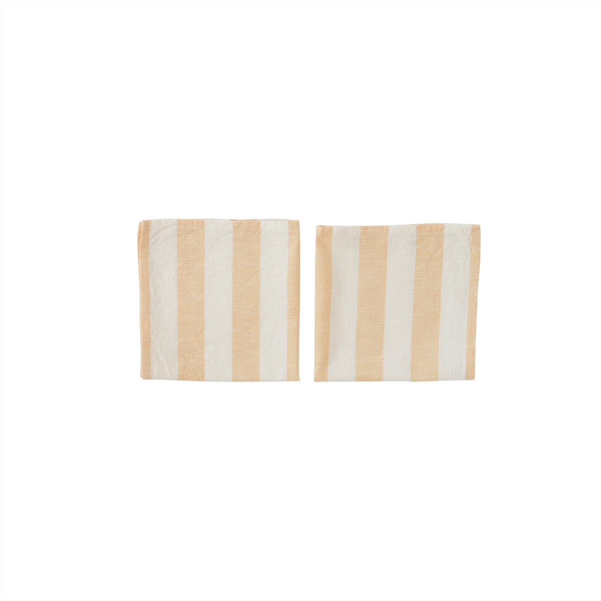 Striped Napkin - Pack of 2 - Vanilla