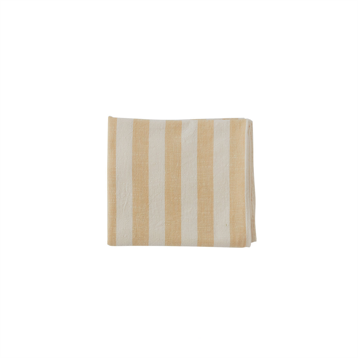 Striped Tablecloth - Small - Vanilla