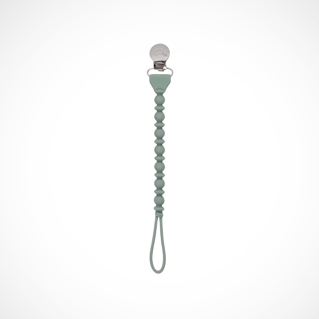 Succulent Silicone One-Piece Pacifier Clip