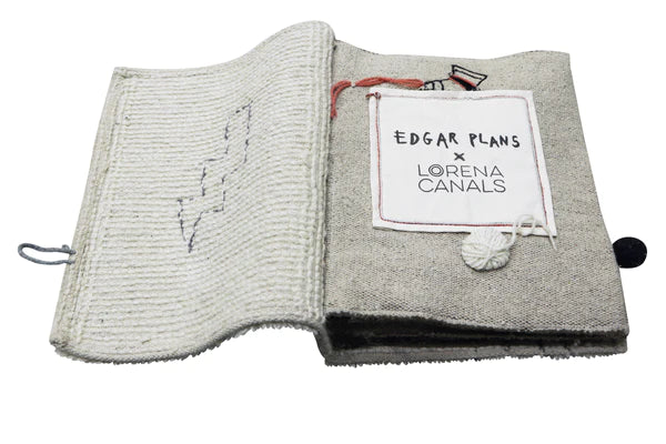 TEXTILE BOOK EDGAR PLANS-LIMITED EDITION  Lorena Canals   