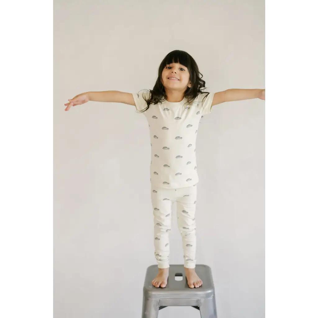 Retro Cruiser Baby Pajama Set
