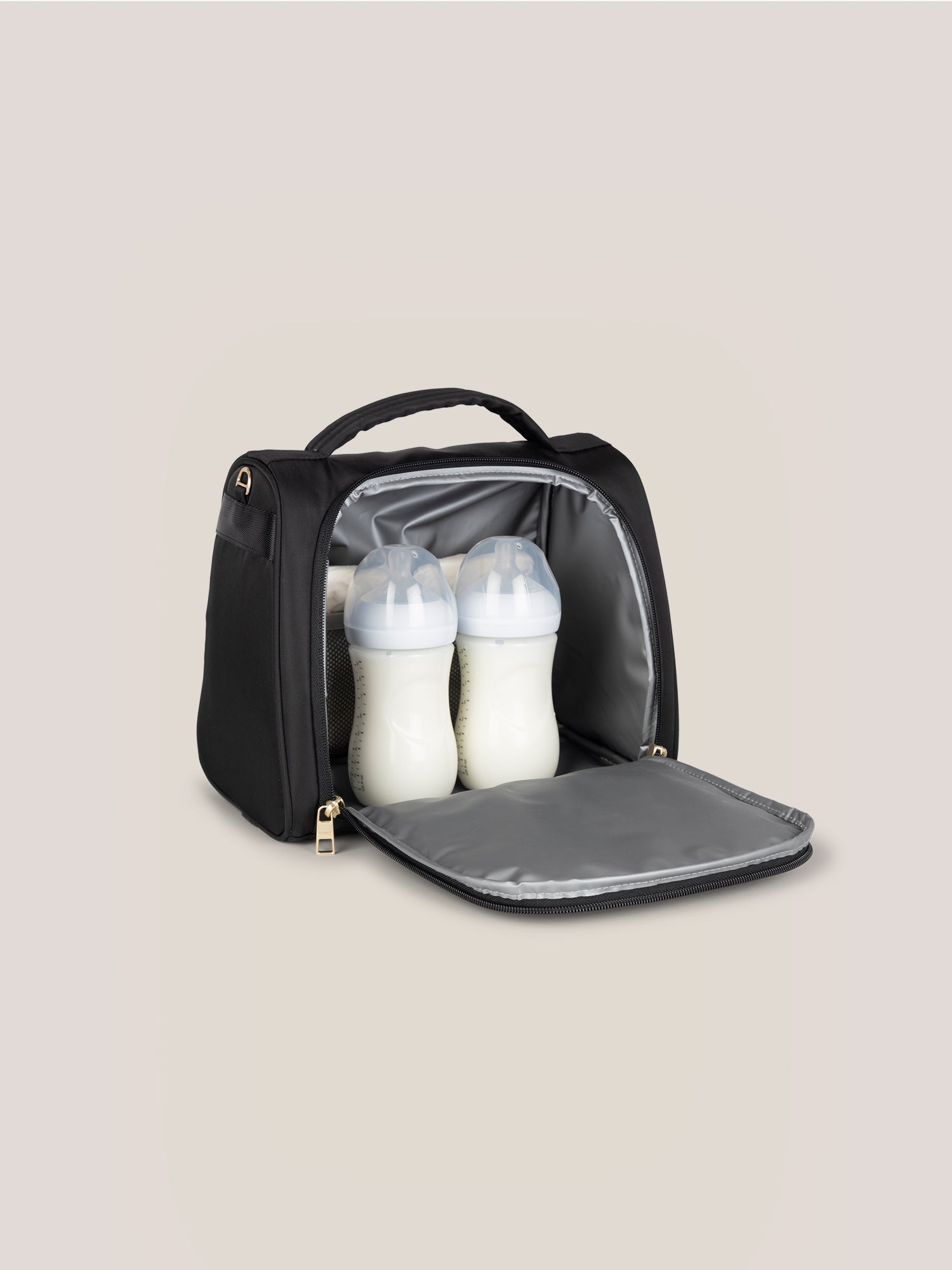 Insulated Bottle Bag - Black