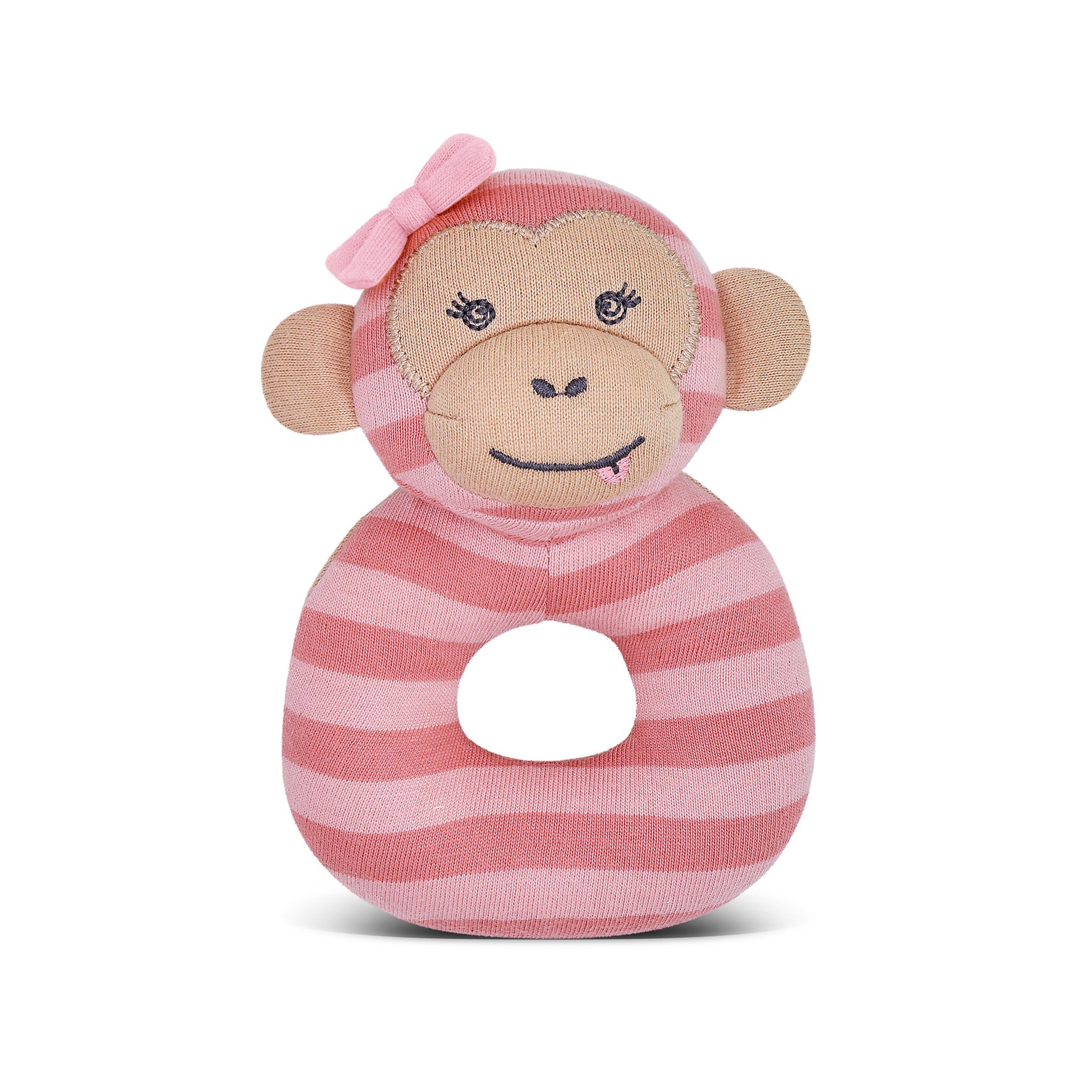 Maggie Monkey - Teething Rattle