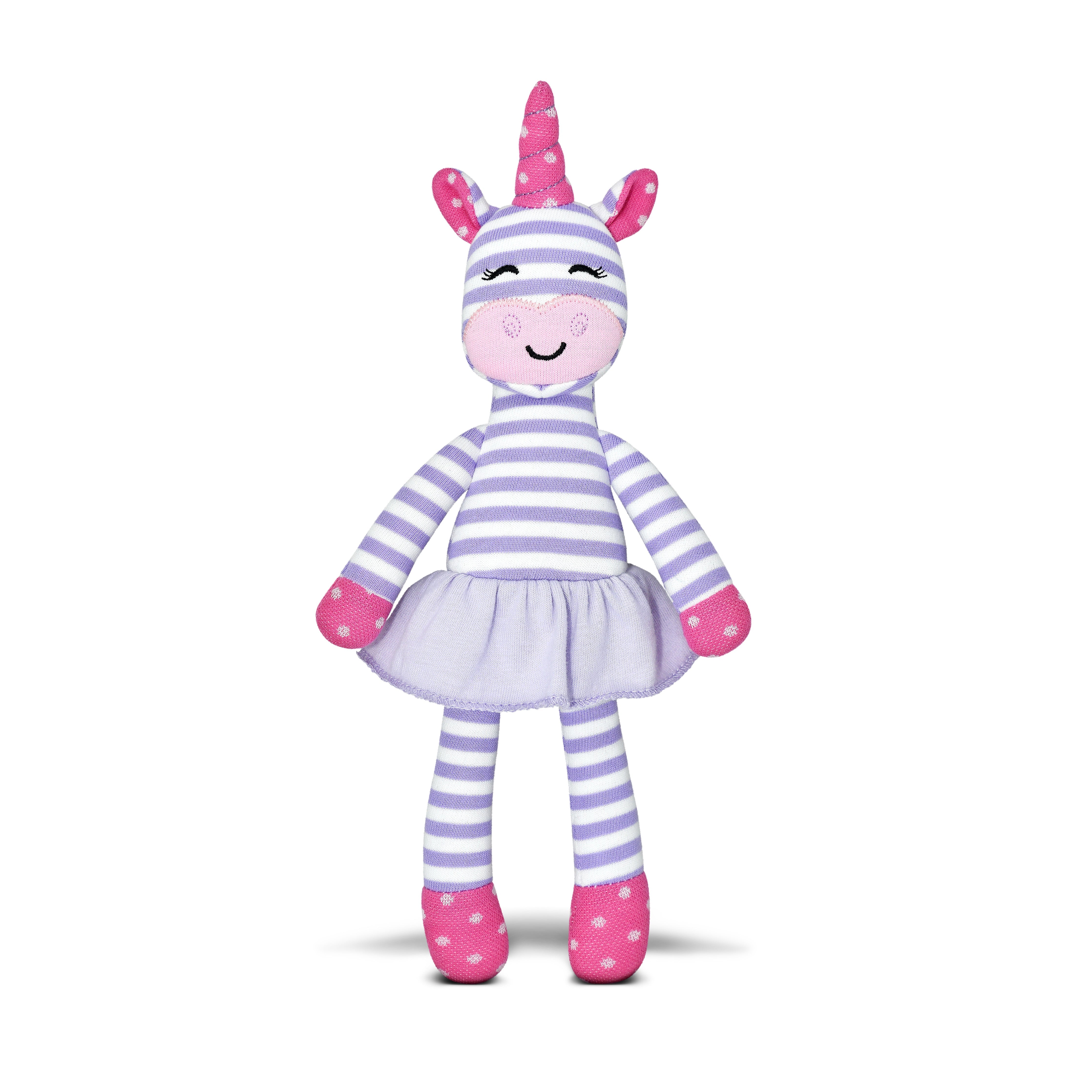 Tiny Dancing Unicorn - Purple Stripe