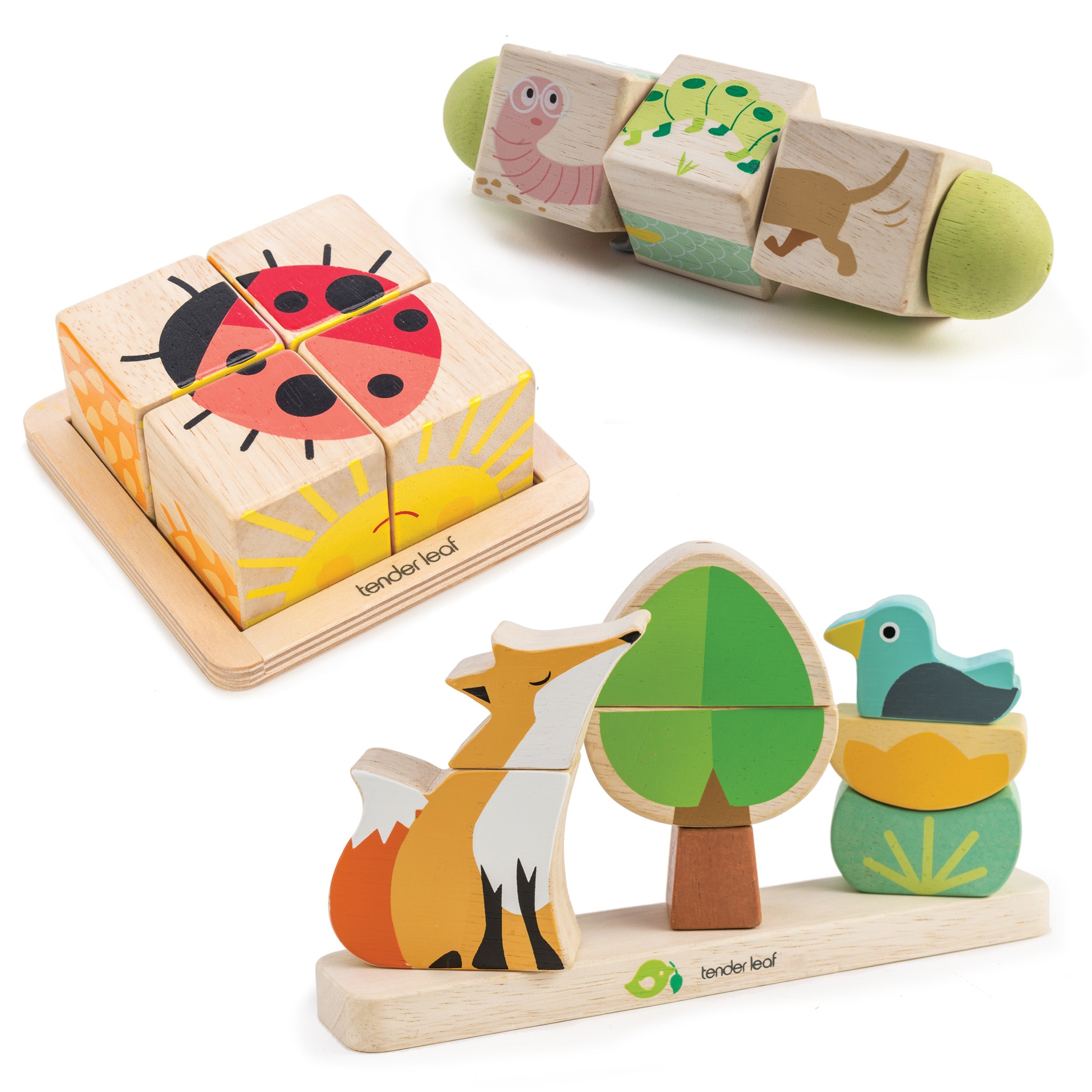 Infant Blocks Collection  Tender Leaf   