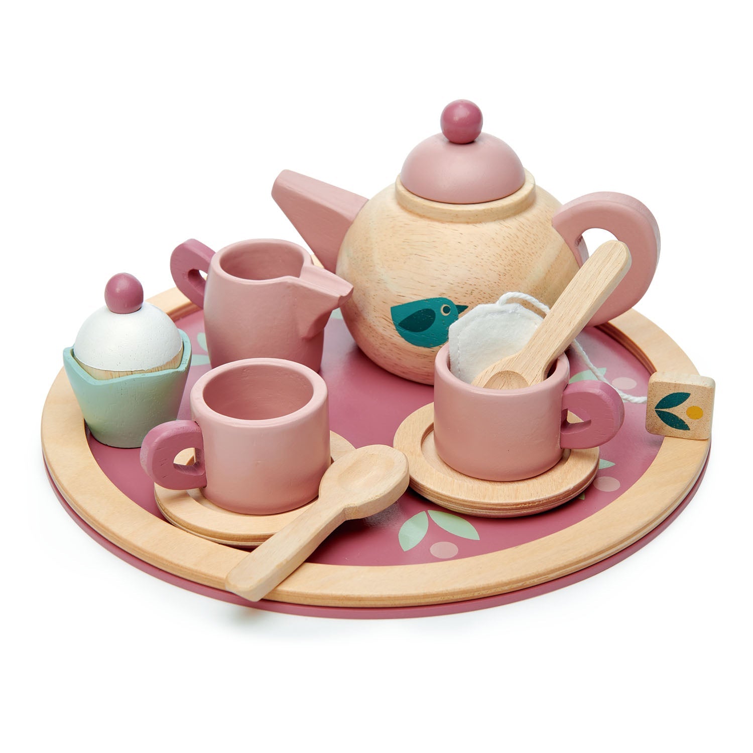 Birdie Tea Set  Tender Leaf   