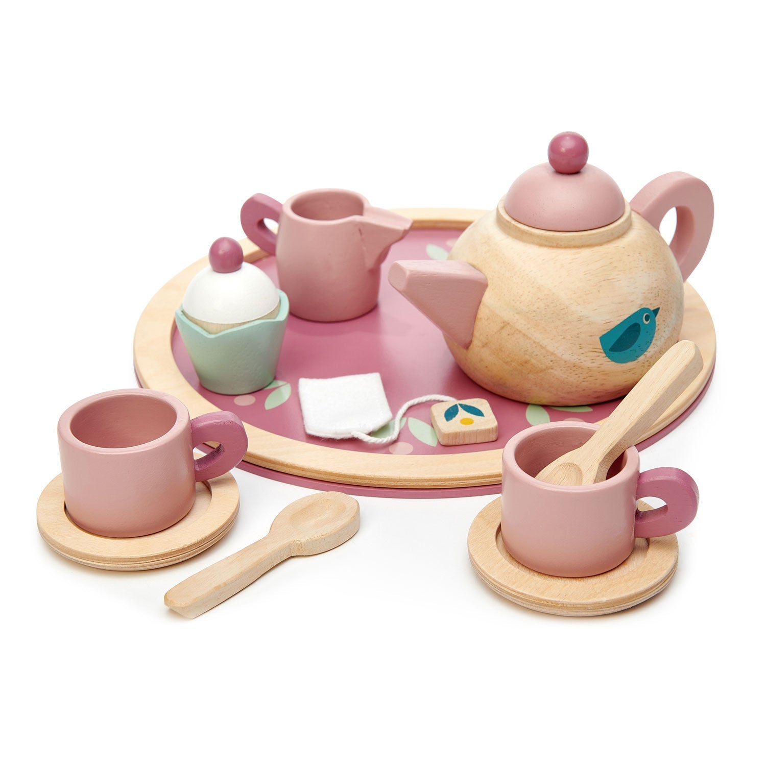 Birdie Tea Set  Tender Leaf   