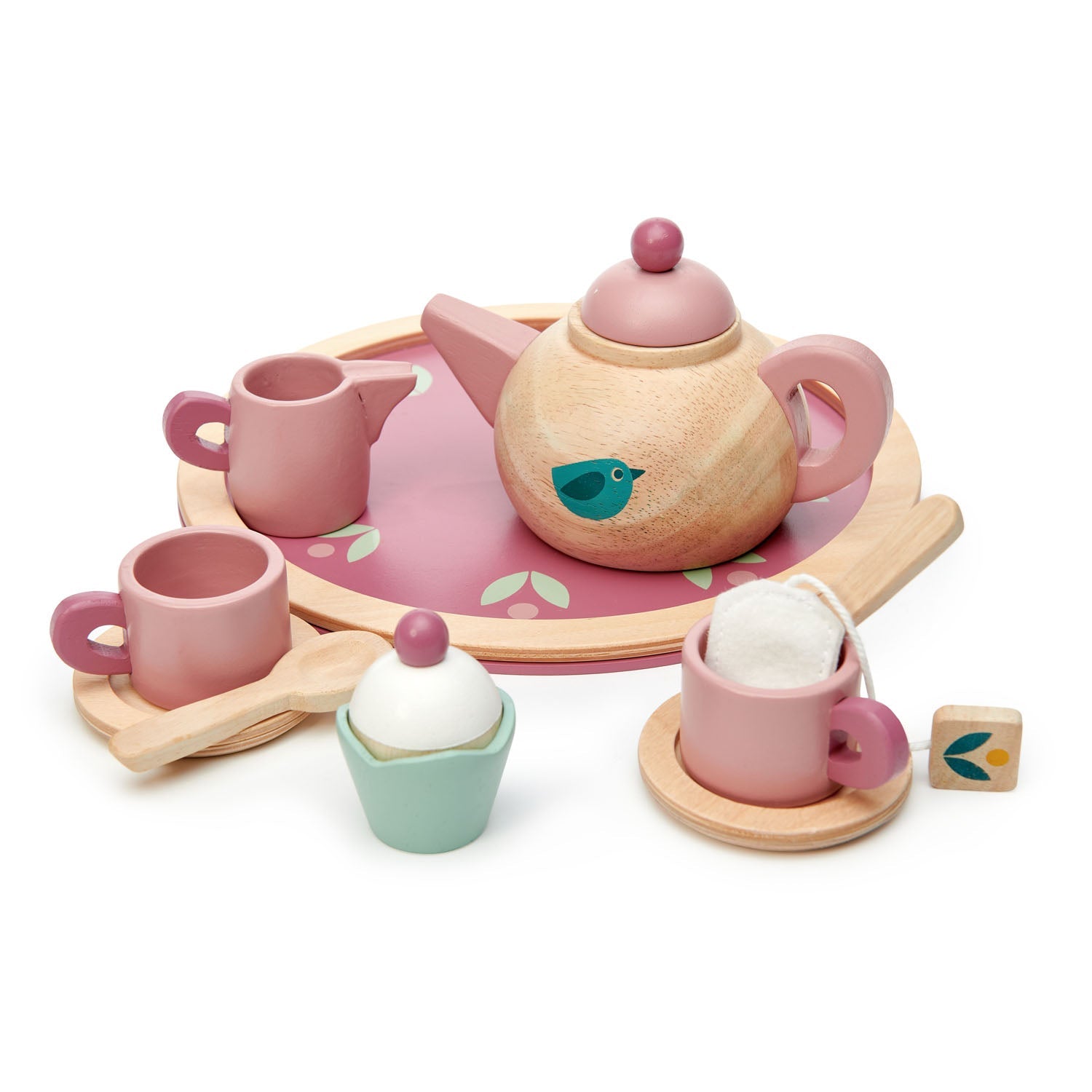 Birdie Tea Set  Tender Leaf   