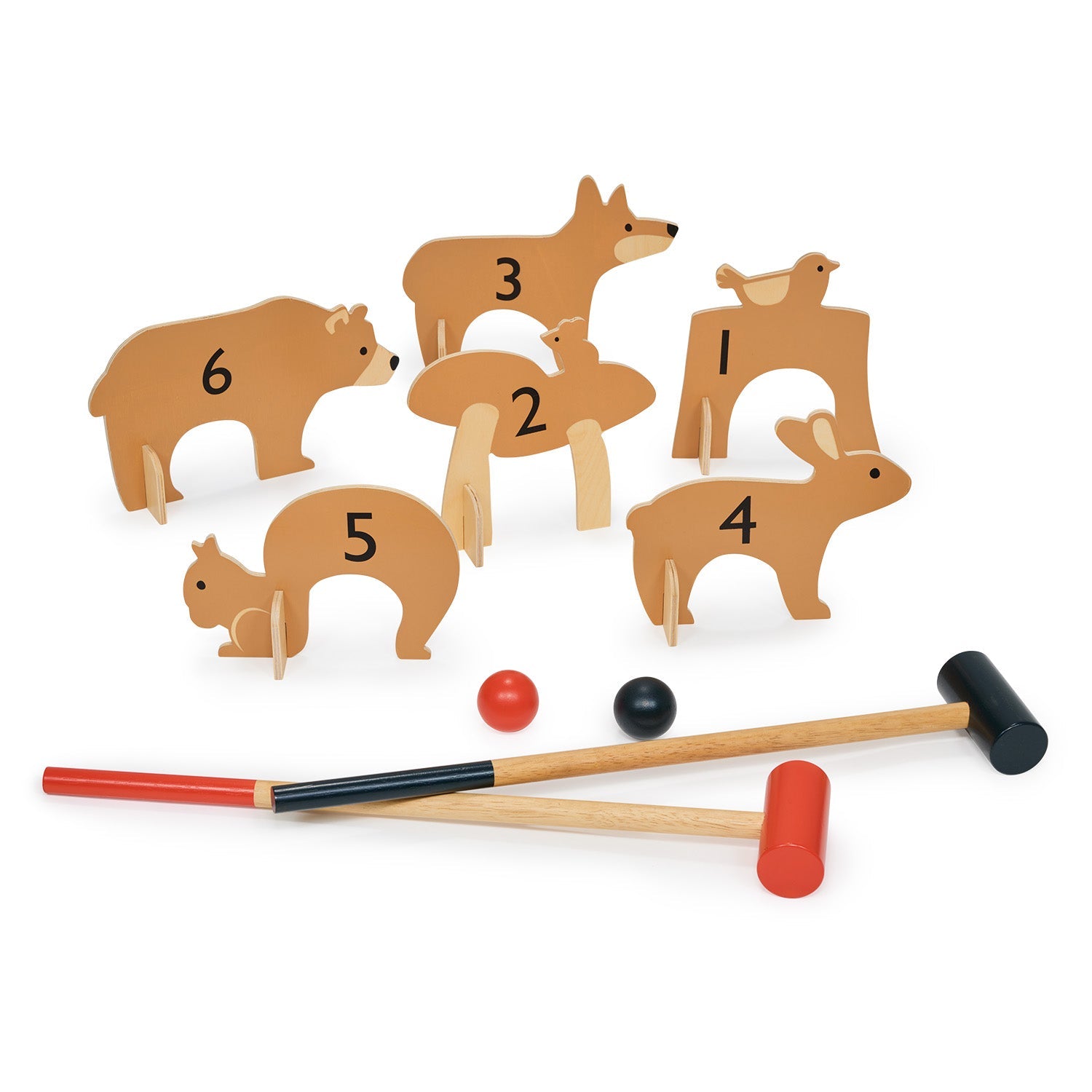 Woodland Indoor Croquet Set  Tender Leaf   