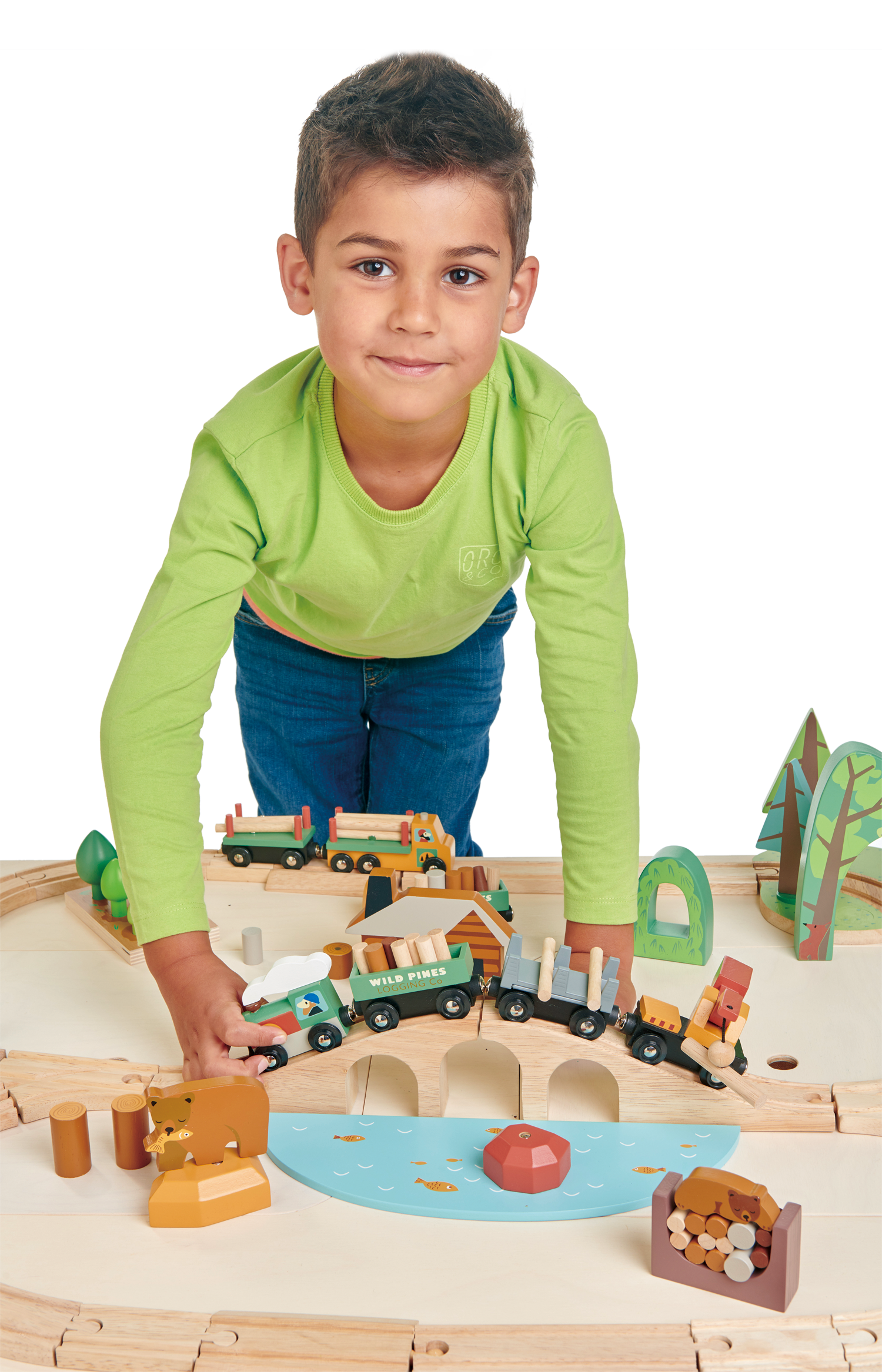 Wild Pines Train Set