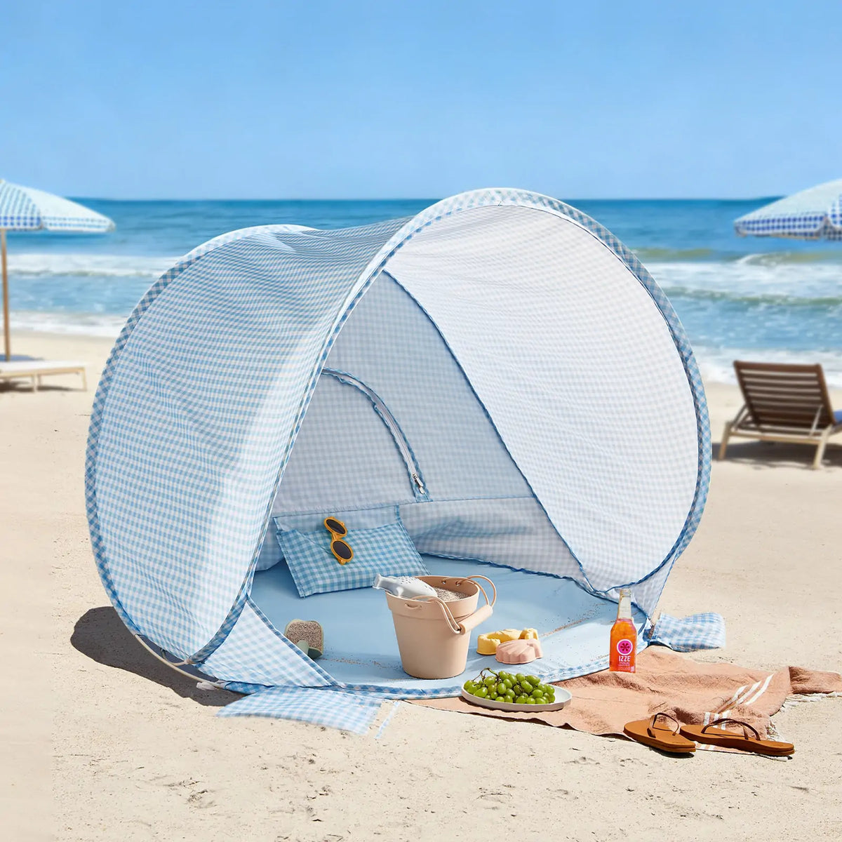 Tiny Land® One-Stop Beach Toy & Tent Set