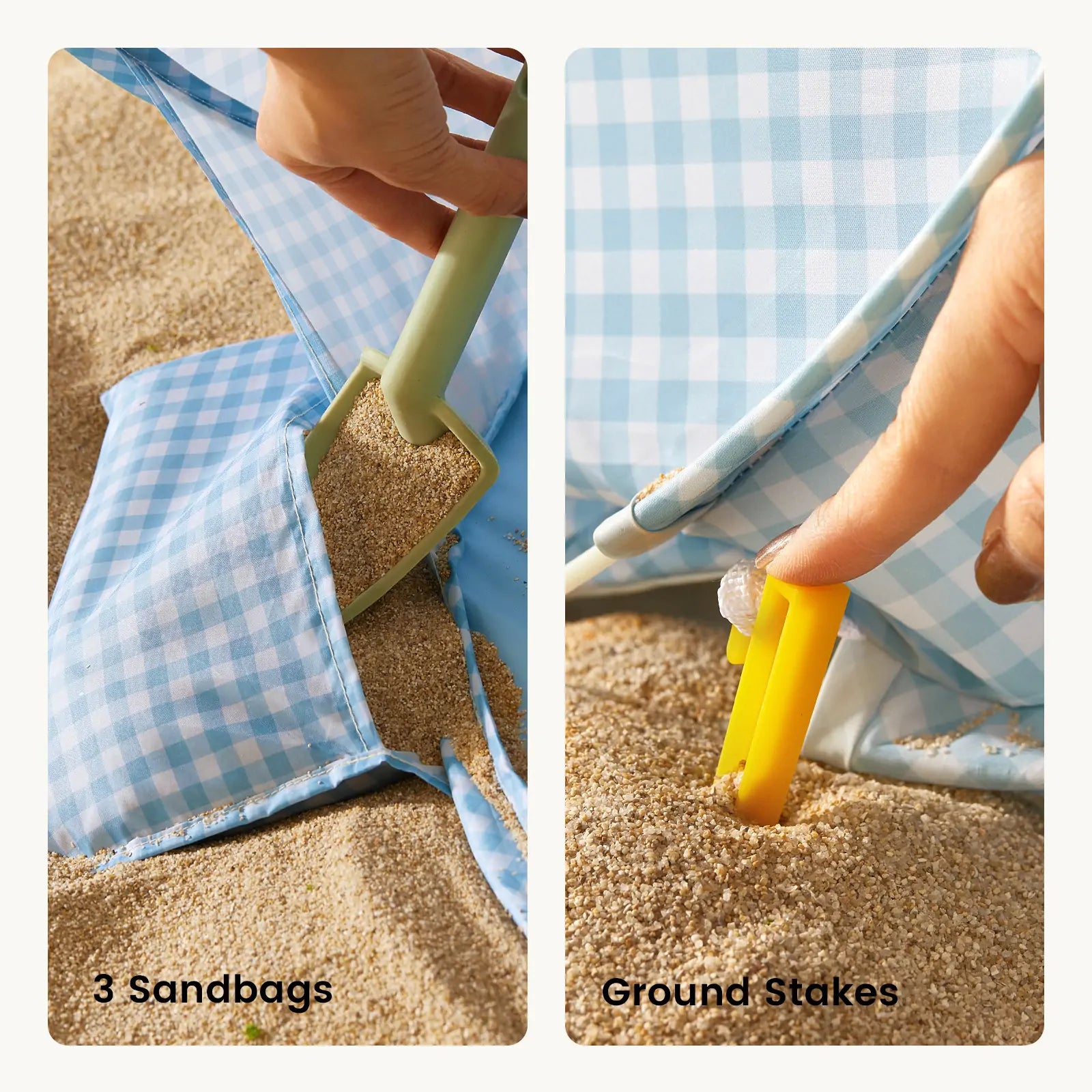 Tiny Land® One-Stop Beach Toy & Tent Set